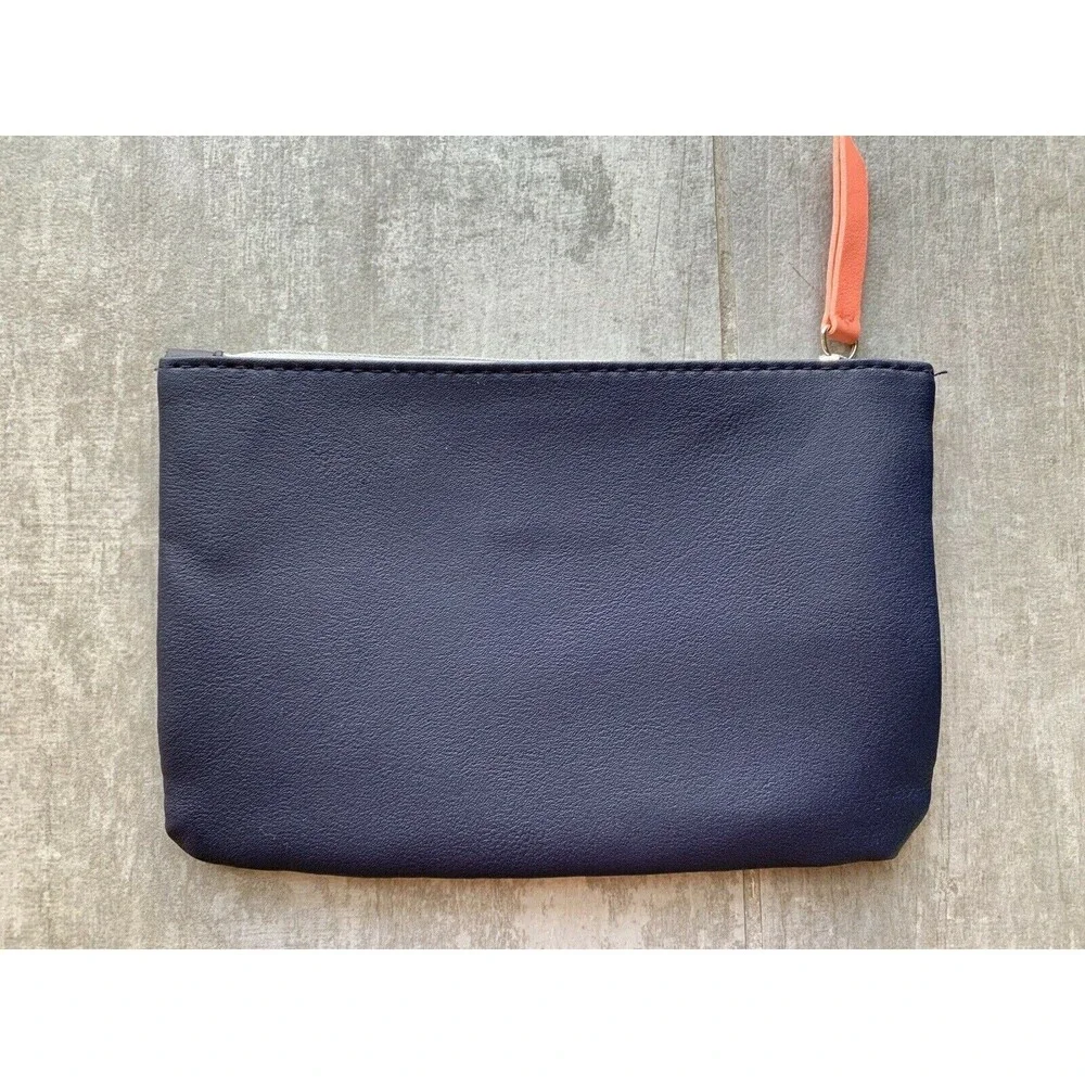 Faux Leather Makeup Bag Case Pouch Travel Wallet Clutch NEW Brush Holder